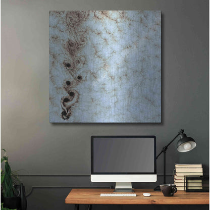Luxe Metal Art 'Earth as Art: Karman Vortices' Metal Wall Art,36x36