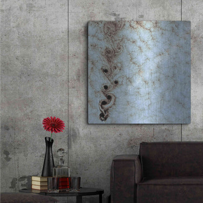 Luxe Metal Art 'Earth as Art: Karman Vortices' Metal Wall Art,36x36