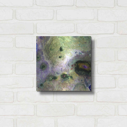 Luxe Metal Art 'Earth as Art: Kilimanjaro' Metal Wall Art,12x12