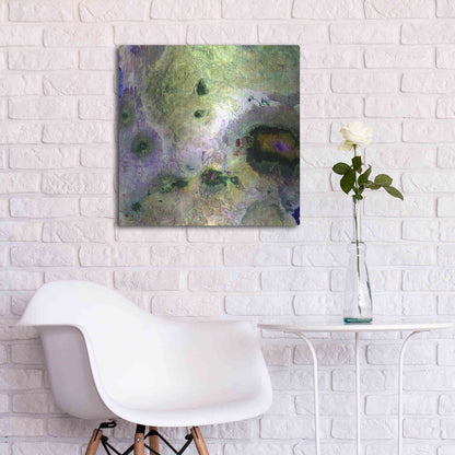 Luxe Metal Art 'Earth as Art: Kilimanjaro' Metal Wall Art,24x24