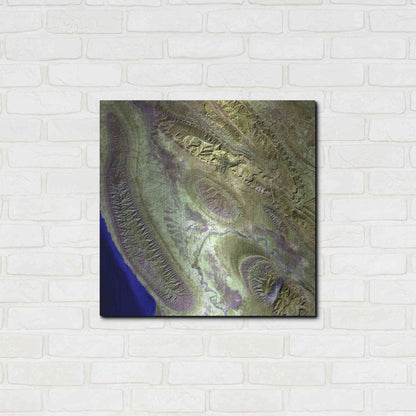 Luxe Metal Art 'Earth as Art: Konari' Metal Wall Art,24x24