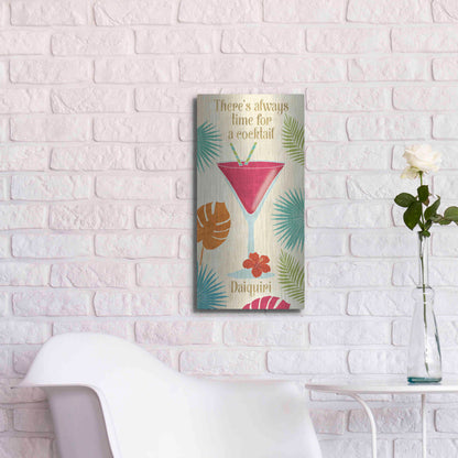 Luxe Metal Art 'Exotic Breeze XIII' by Veronique Charron, Metal Wall Art,12x24