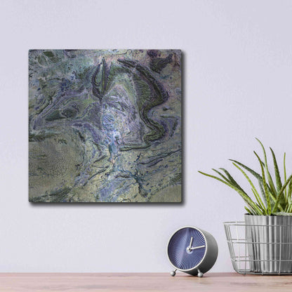 Luxe Metal Art 'Earth as Art: MacDonnel Ranges' Metal Wall Art,12x12