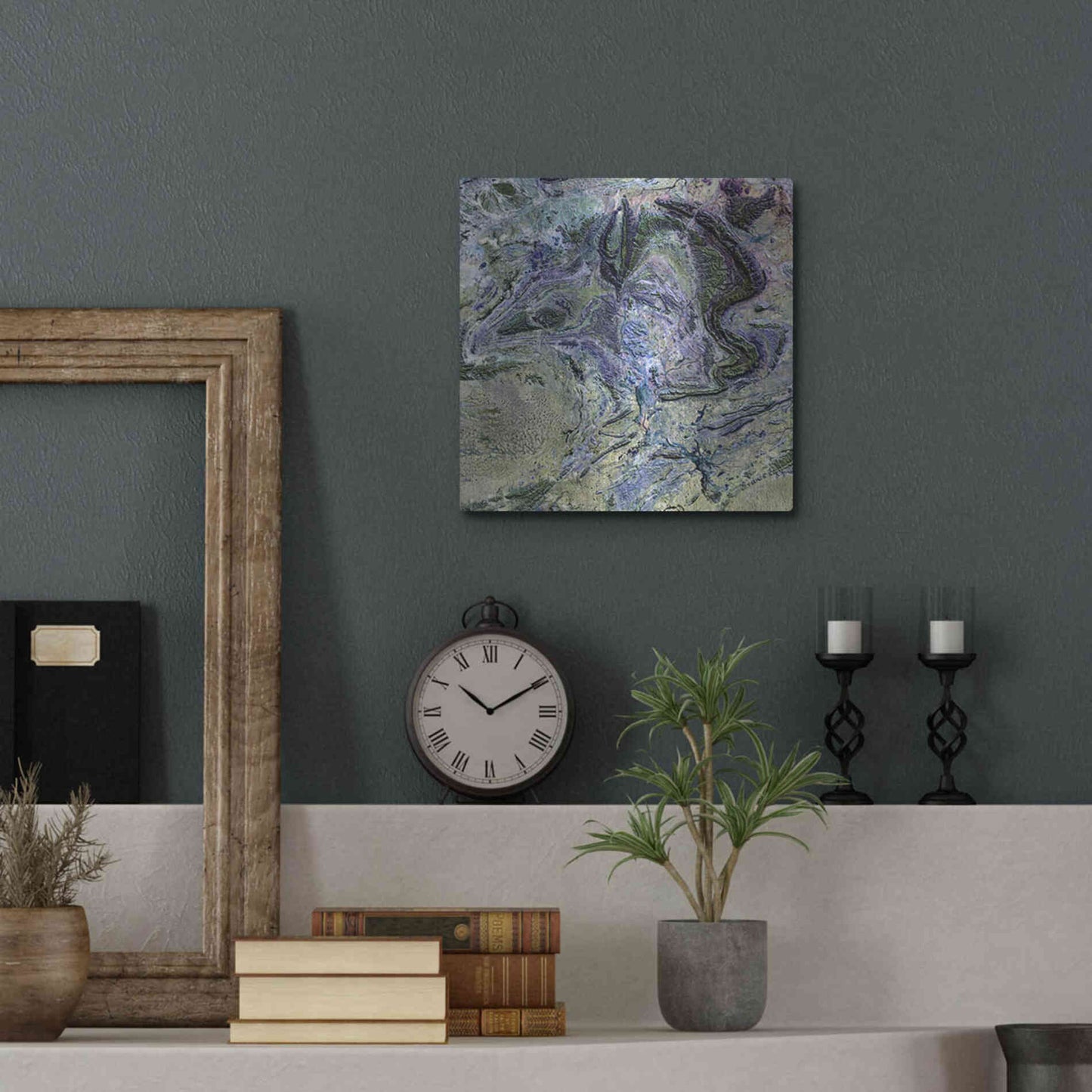 Luxe Metal Art 'Earth as Art: MacDonnel Ranges' Metal Wall Art,12x12