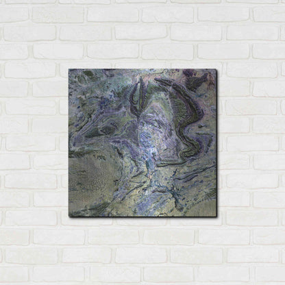 Luxe Metal Art 'Earth as Art: MacDonnel Ranges' Metal Wall Art,24x24