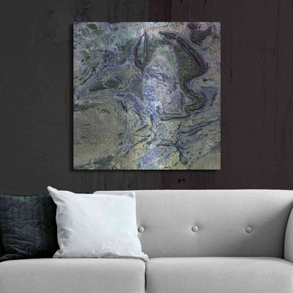 Luxe Metal Art 'Earth as Art: MacDonnel Ranges' Metal Wall Art,36x36