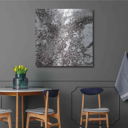 Luxe Metal Art 'Earth as Art: Mayn River' Metal Wall Art,36x36