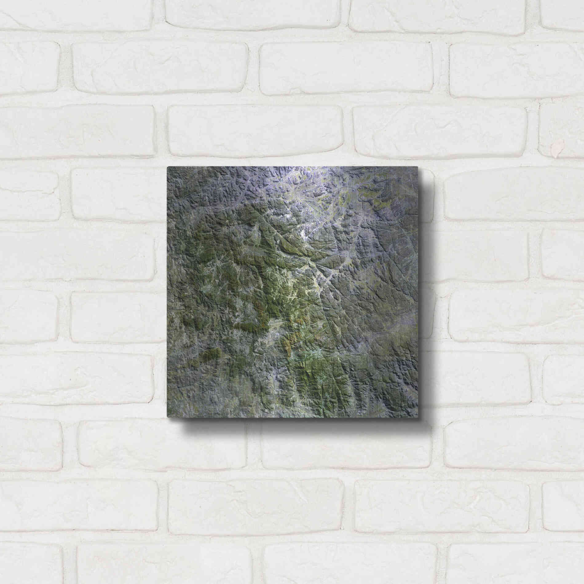 Luxe Metal Art 'Earth as Art: Namaqualand' Metal Wall Art,12x12