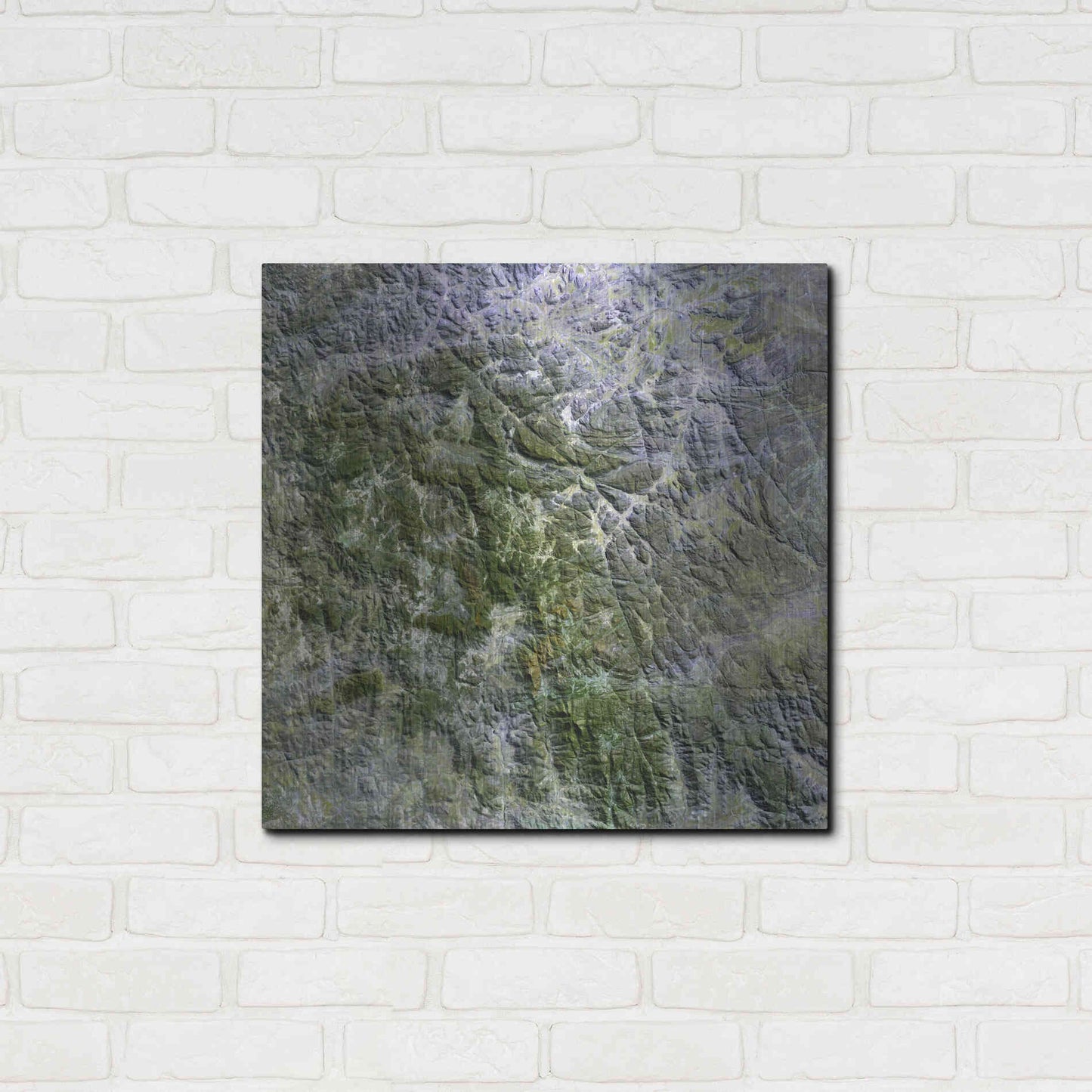 Luxe Metal Art 'Earth as Art: Namaqualand' Metal Wall Art,24x24