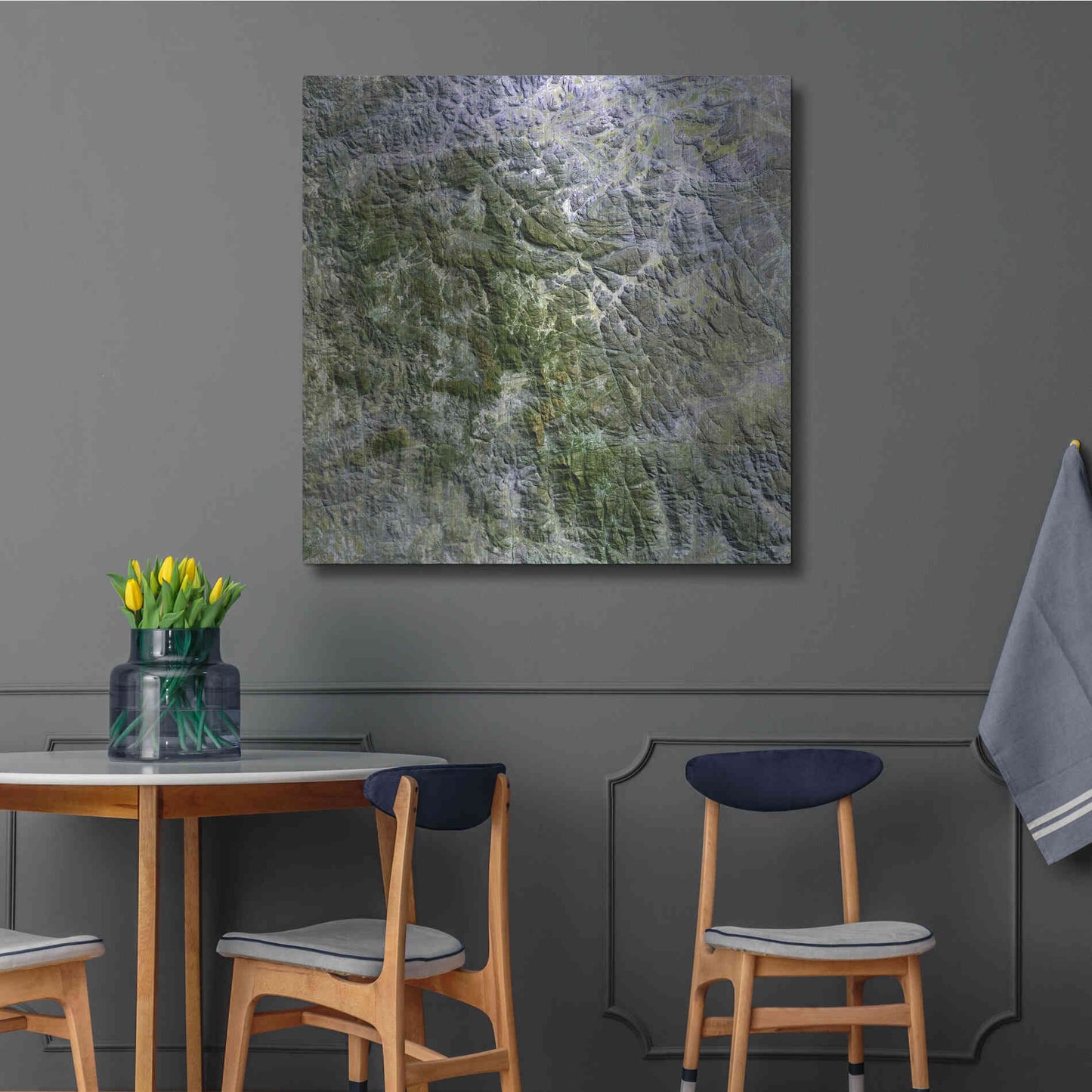 Luxe Metal Art 'Earth as Art: Namaqualand' Metal Wall Art,36x36