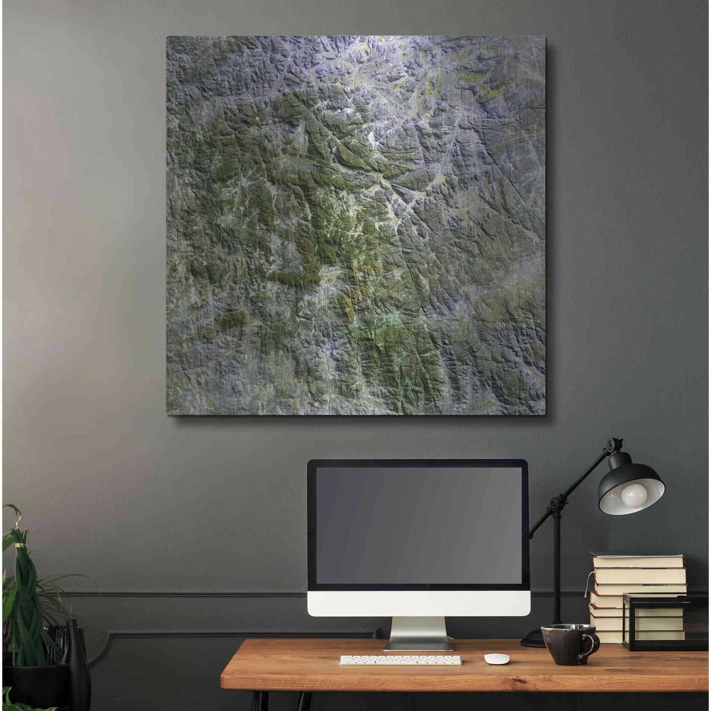 Luxe Metal Art 'Earth as Art: Namaqualand' Metal Wall Art,36x36