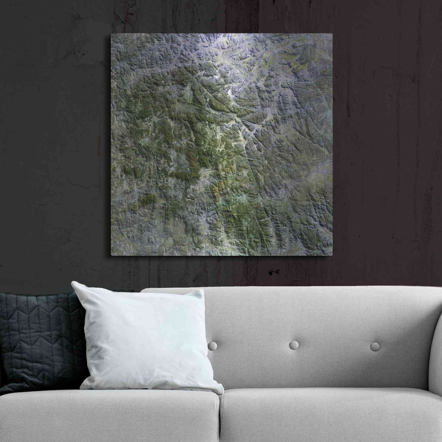 Luxe Metal Art 'Earth as Art: Namaqualand' Metal Wall Art,36x36