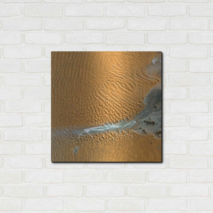 Luxe Metal Art 'Earth as Art: Namib Desert' Metal Wall Art,24x24