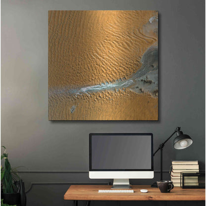 Luxe Metal Art 'Earth as Art: Namib Desert' Metal Wall Art,36x36