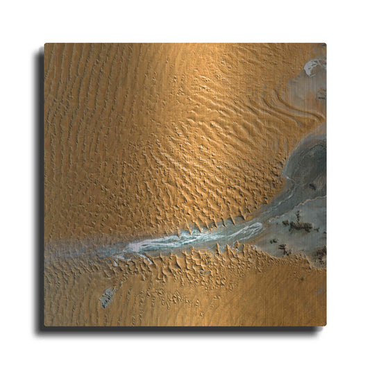 Luxe Metal Art 'Earth as Art: Namib Desert' Metal Wall Art
