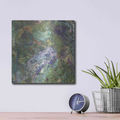 Luxe Metal Art 'Earth as Art: Great Sandy Desert' Metal Wall Art,12x12