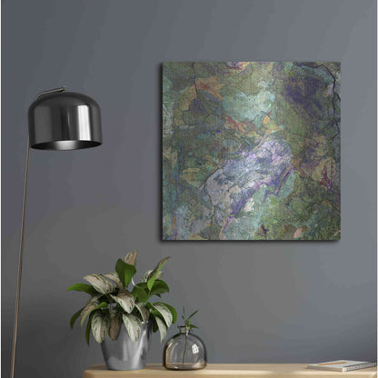 Luxe Metal Art 'Earth as Art: Great Sandy Desert' Metal Wall Art,24x24