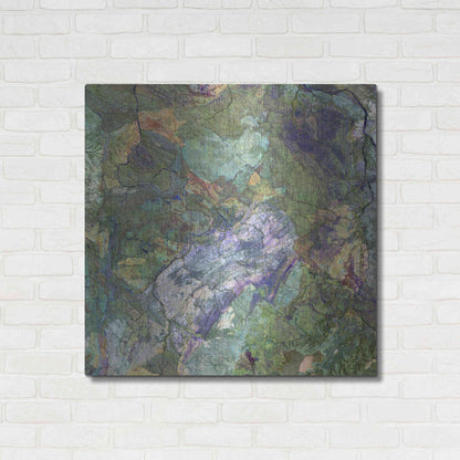 Luxe Metal Art 'Earth as Art: Great Sandy Desert' Metal Wall Art,36x36