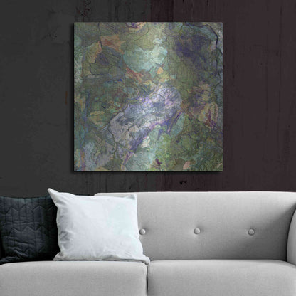 Luxe Metal Art 'Earth as Art: Great Sandy Desert' Metal Wall Art,36x36