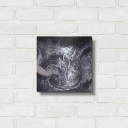 Luxe Metal Art 'Earth as Art: Whirlpool in the Air' Metal Wall Art,12x12