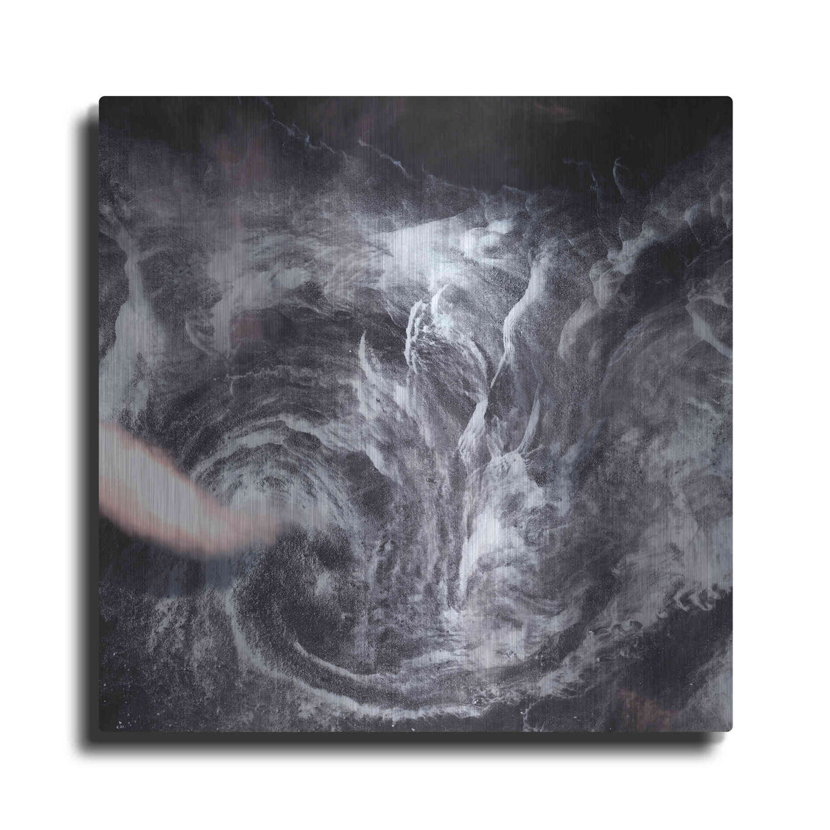 Luxe Metal Art 'Earth as Art: Whirlpool in the Air' Metal Wall Art
