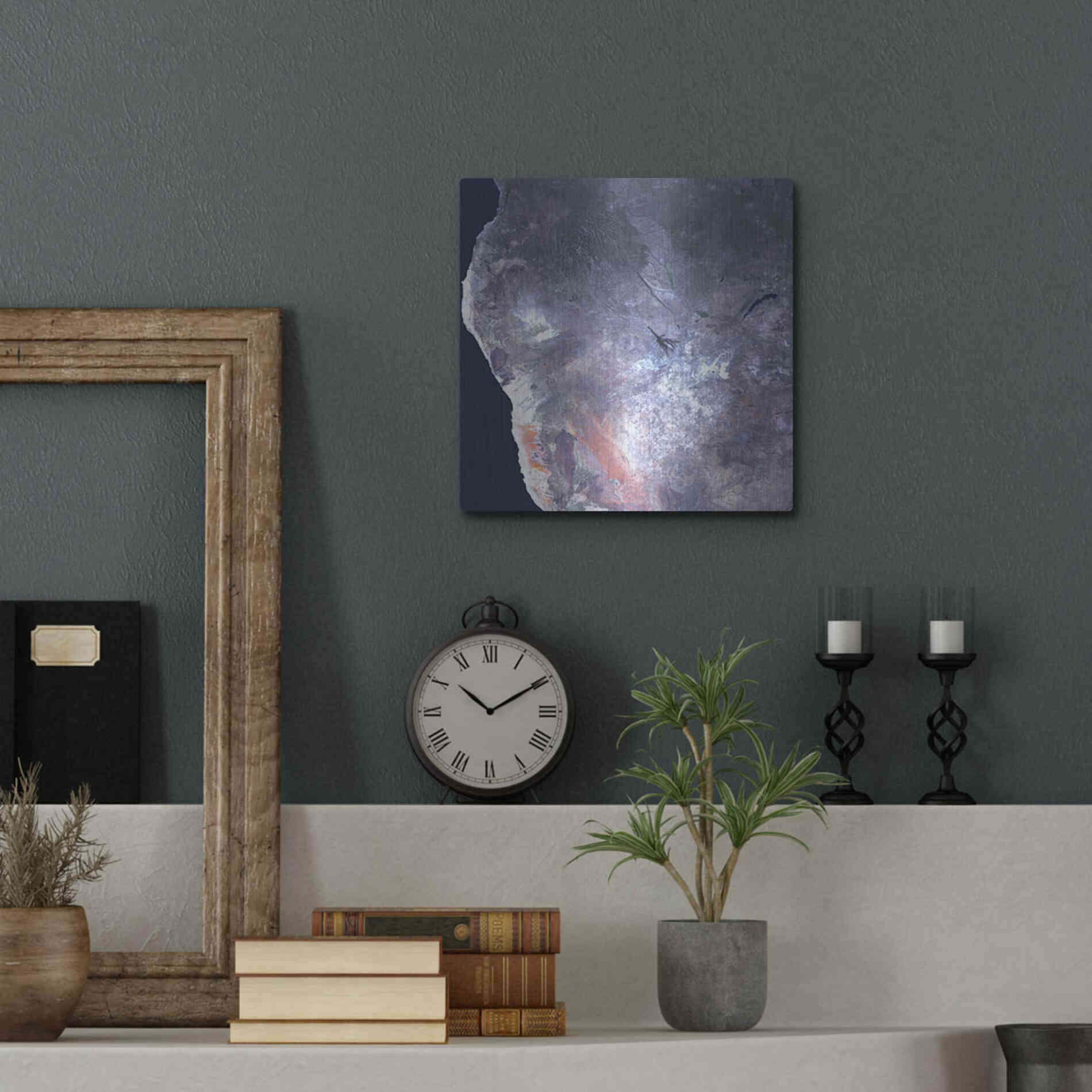 Luxe Metal Art 'Earth as Art: Africa' Metal Wall Art,12x12