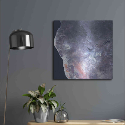 Luxe Metal Art 'Earth as Art: Africa' Metal Wall Art,24x24