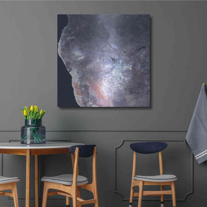 Luxe Metal Art 'Earth as Art: Africa' Metal Wall Art,36x36