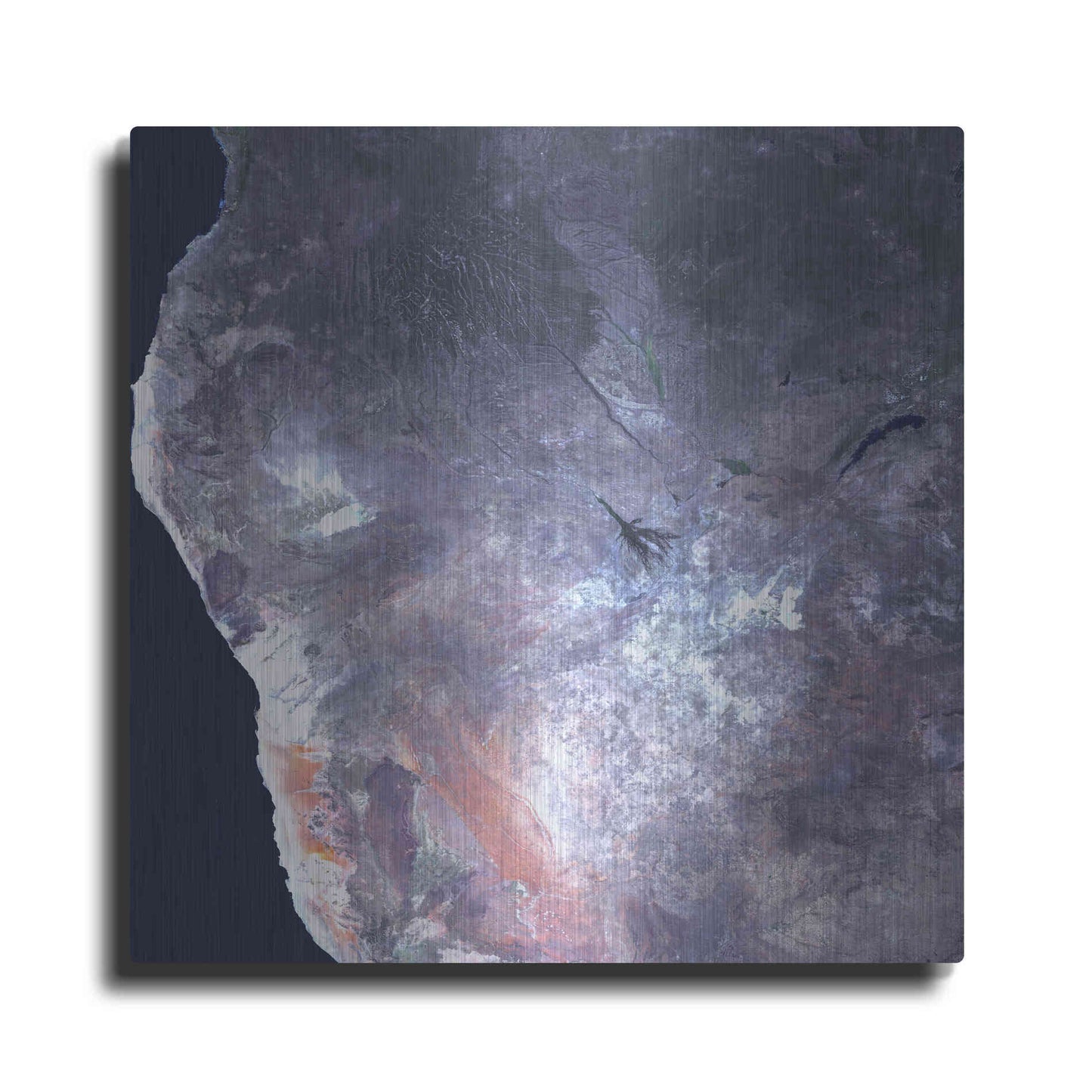 Luxe Metal Art 'Earth as Art: Africa' Metal Wall Art