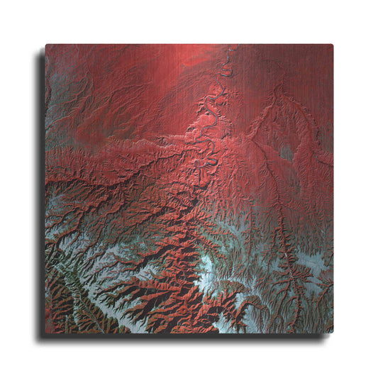 Luxe Metal Art 'Earth as Art: Desolation Canyon' Metal Wall Art