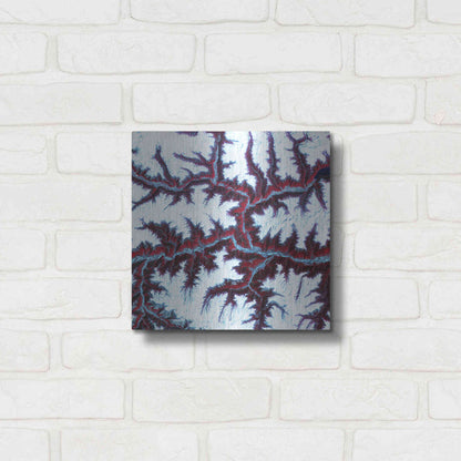 Luxe Metal Art 'Earth as Art: Himalayas' Metal Wall Art,12x12