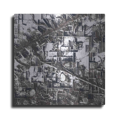 Luxe Metal Art 'Earth as Art: Northern Kazakhstan' Metal Wall Art