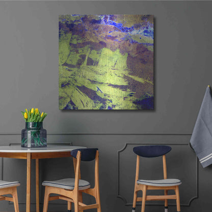 Luxe Metal Art 'Earth as Art: Lake Amadeus' Metal Wall Art,36x36