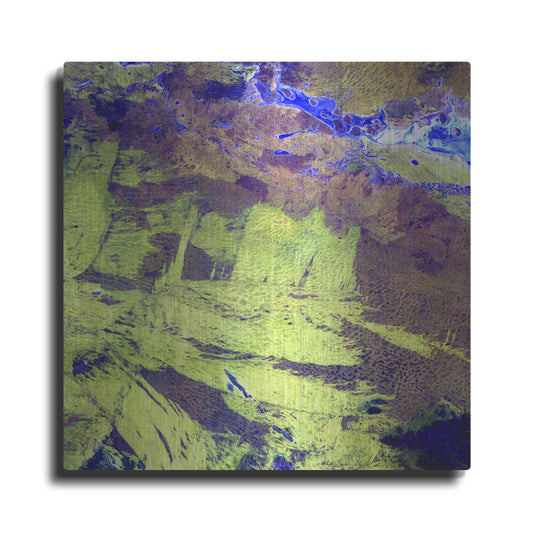 Luxe Metal Art 'Earth as Art: Lake Amadeus' Metal Wall Art