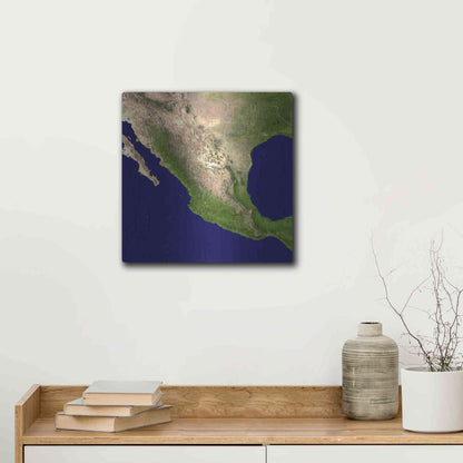 Luxe Metal Art 'Earth as Art: Mexico and Central America' Metal Wall Art,12x12