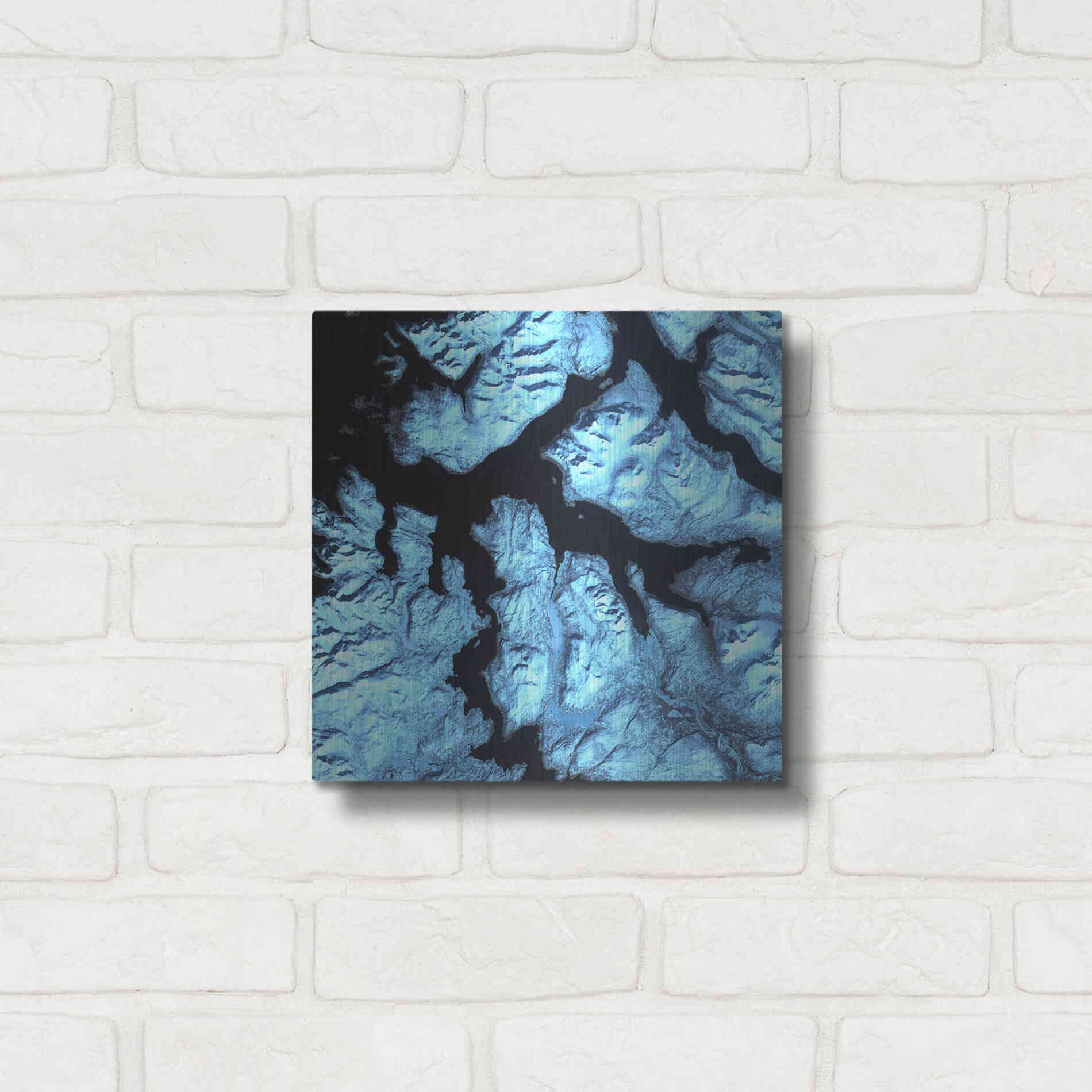 Luxe Metal Art 'Earth as Art: Northern Norway' Metal Wall Art,12x12