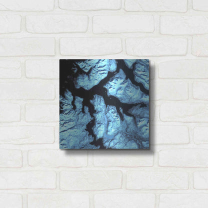 Luxe Metal Art 'Earth as Art: Northern Norway' Metal Wall Art,12x12