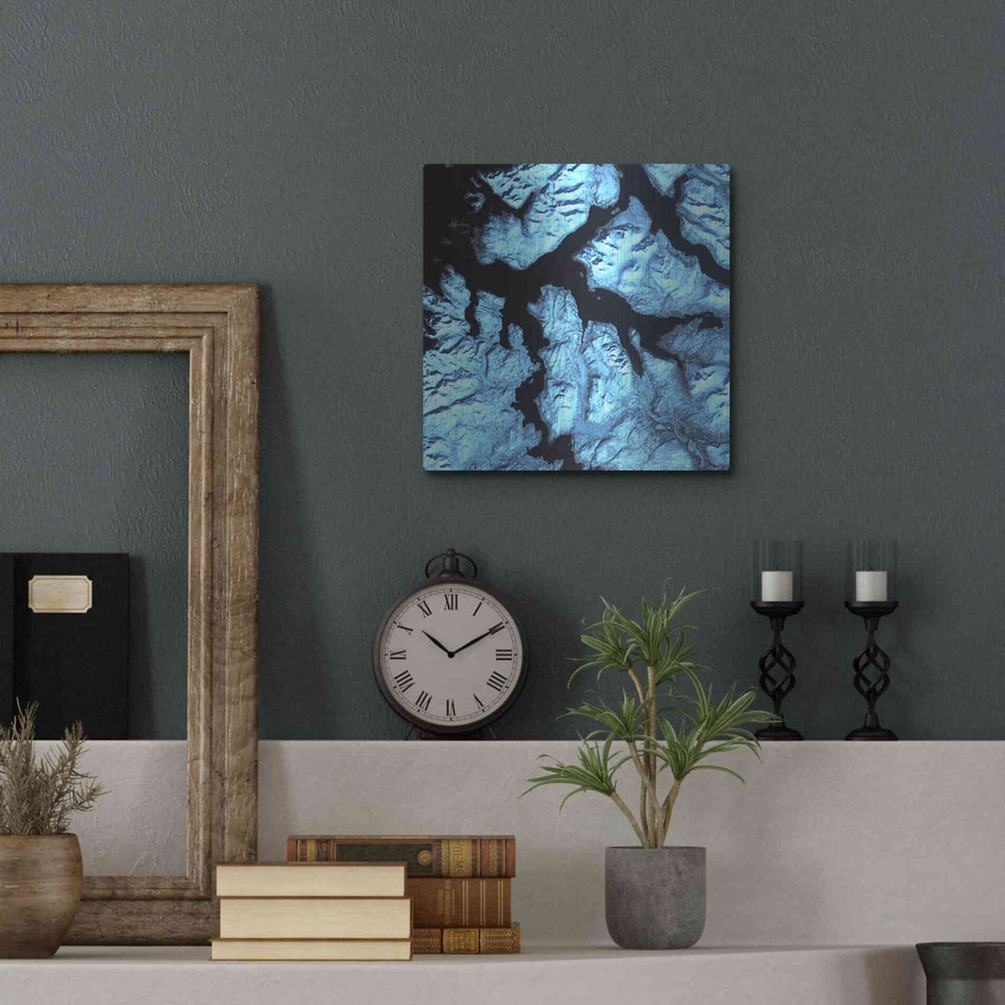 Luxe Metal Art 'Earth as Art: Northern Norway' Metal Wall Art,12x12