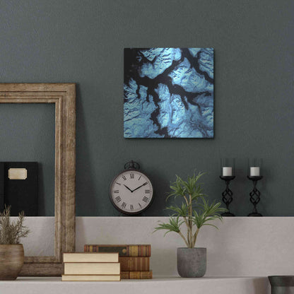 Luxe Metal Art 'Earth as Art: Northern Norway' Metal Wall Art,12x12