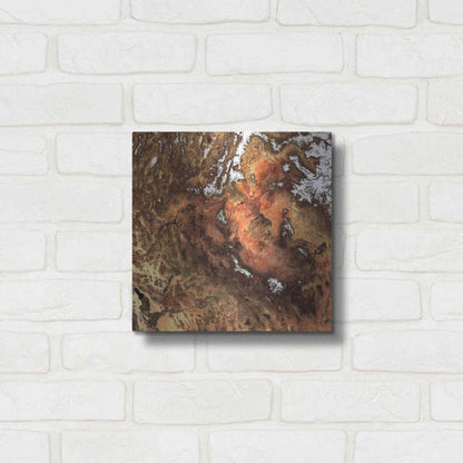 Luxe Metal Art 'Earth as Art: North America' Metal Wall Art,12x12