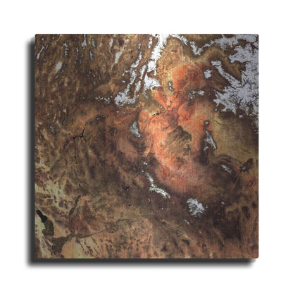 Luxe Metal Art 'Earth as Art: North America' Metal Wall Art