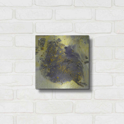 Luxe Metal Art 'Earth as Art: Pinacate Volcano' Metal Wall Art,12x12