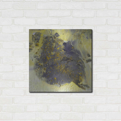Luxe Metal Art 'Earth as Art: Pinacate Volcano' Metal Wall Art,24x24