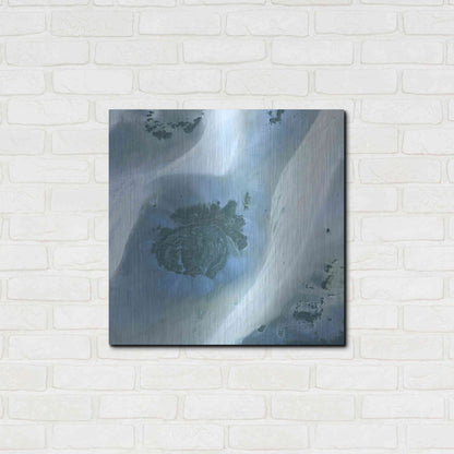 Luxe Metal Art 'Earth as Art: Sahara Desert' Metal Wall Art,24x24