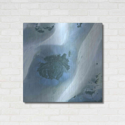 Luxe Metal Art 'Earth as Art: Sahara Desert' Metal Wall Art,36x36