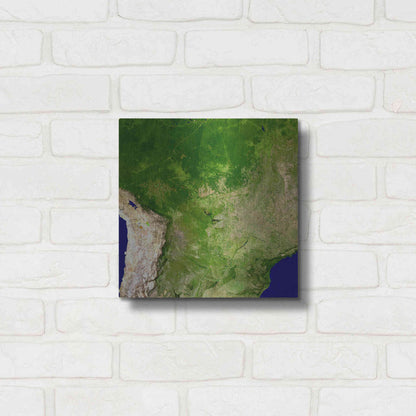 Luxe Metal Art 'Earth as Art: South America' Metal Wall Art,12x12