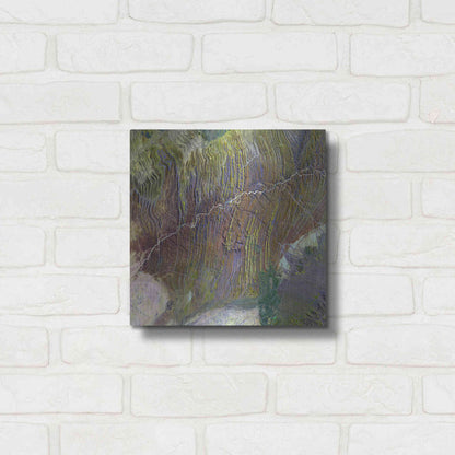 Luxe Metal Art 'Earth as Art: Ugab River' Metal Wall Art,12x12