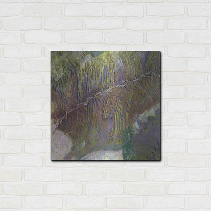 Luxe Metal Art 'Earth as Art: Ugab River' Metal Wall Art,24x24