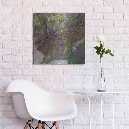 Luxe Metal Art 'Earth as Art: Ugab River' Metal Wall Art,24x24