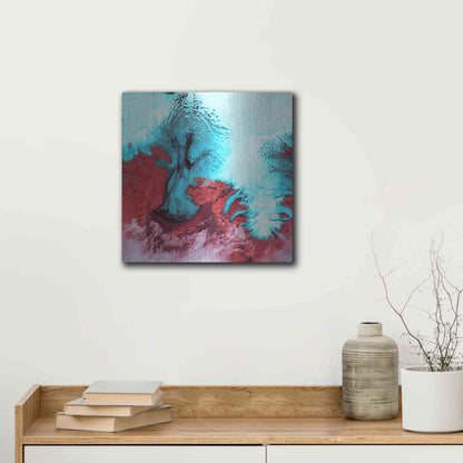 Luxe Metal Art 'Earth as Art: Vatnajokull' Metal Wall Art,12x12